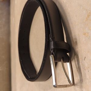 Black Leather Belt
